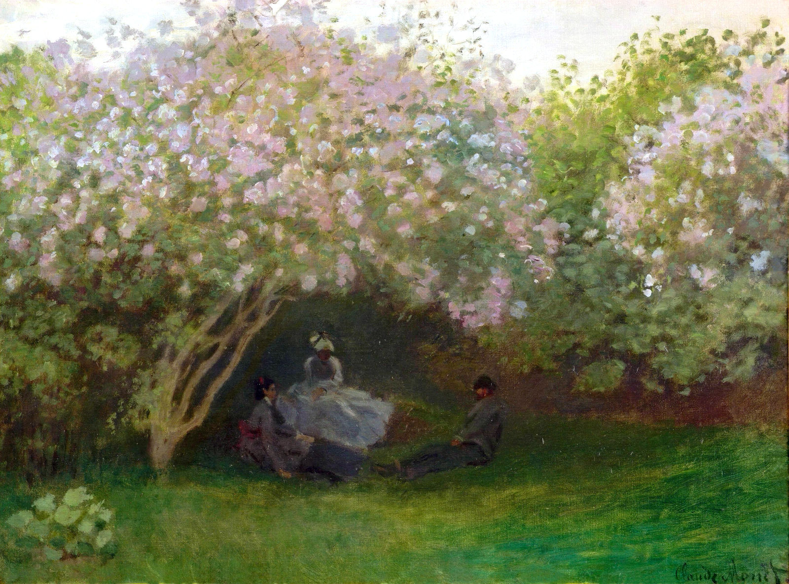 Lilacs, Grey Weather 1872
